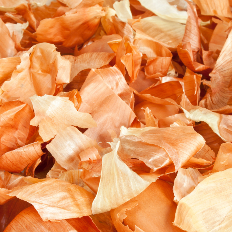 How to Dye with onion skins and make Natural Yellow Fabric Dye T A L Ú